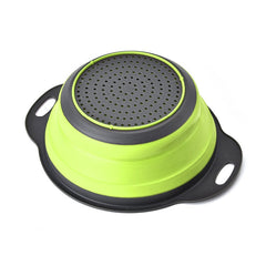 Creative Folding Vegetables Fruits Storage Basket Organizer Drain Basket, S, Size: 24.5*20*9cm