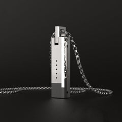 Mijobs Metal Screwless Magnetic Pendant Necklace for Fitbit Flex 2, Host not Included