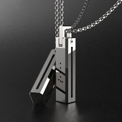 Mijobs Metal Screwless Magnetic Pendant Necklace for Fitbit Flex 2, Host not Included