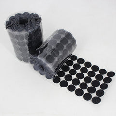 1000 PCS 20mm Round Nylon Adhesive Hook and Loop Fastener