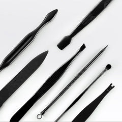 12 in 1 Advanced Stainless Nail Care Clipper Pedicure Manicure Kits with Leather Case