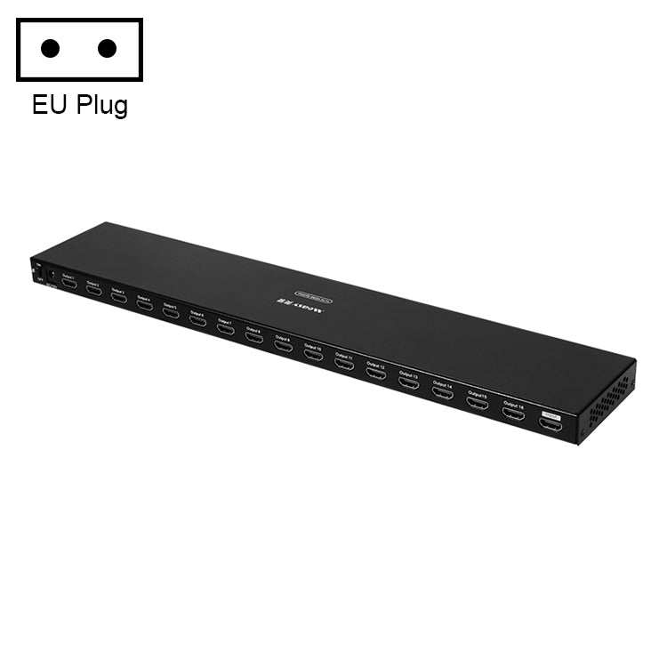 Measy SPH116 1 to 16 4K HDMI 1080P Switch Simultaneous Display Splitter, 1 to 16, EU Plug, 1 to 16, UK Plug, 1 to 16, US Plug, 1 to 16, AU Plug
