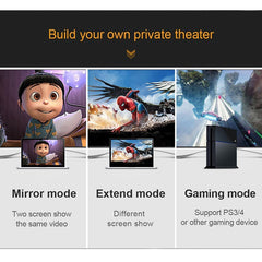 ROCKETEK HDMI01Y-2 HDMI 2.0 4K 30Hz 3D HD Gold-plated Connector HDMI Cable for All HDMI Devices, Length: 2m