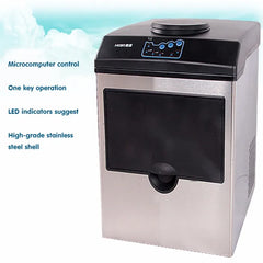 Bullet Ice Maker Electric Commercial Or Homeuse Countertop Automatic Ice Making Machine Ice Cube Making Machine 25kg HZB-25/BF
