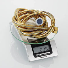 G1/2 " Flexible Brushed Gold Shower Hose 1.5m Antique Plumbing Hose Stainless Steel Gray Bathroom Water Head Shower head Pipe