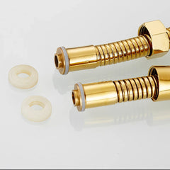 G1/2 " Flexible Brushed Gold Shower Hose 1.5m Antique Plumbing Hose Stainless Steel Gray Bathroom Water Head Shower head Pipe