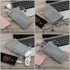 HAWEEL Pouch Bag for Smart Phones, Power Bank and other Accessories, Size up to 5.5 inch
