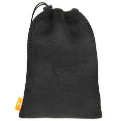HAWEEL Nylon Mesh Pouch Bag with Stay Cord for up to 9.7 inch Screen iPad and Tablet, Size: 29cm x 19cm(Black)