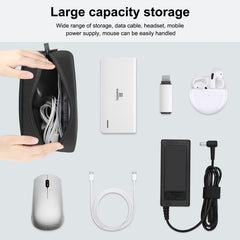 HAWEEL Electronics Organizer Storage Bag for Charger, Power Bank, Cables, Mouse, Earphones, Size: L