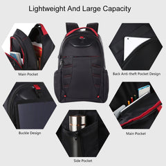 HAWEEL Foldable Removable Outdoor Portable Dual Shoulders Laptop Backpack