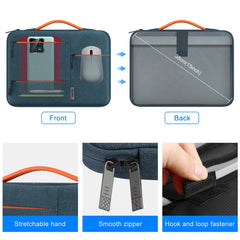 HAWEEL 13.0 inch Sleeve Case Zipper Briefcase Laptop Handbag For Macbook, Samsung, Lenovo Thinkpad, Sony, DELL Alienware, CHUWI, ASUS, HP, 13 inch -13.5 inch Laptops