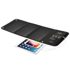 HAWEEL 21W Foldable Solar Panel Charger with 5V 3A Max Dual USB Ports, 21W Panel(B)