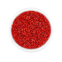 1000/1800Pcs 2mm Hexagon Czech Glass Cylindrical Loose Small Seed Needle Beads for DIY Bracelet Necklace Jewelry Making Supplies