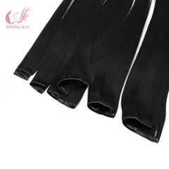 2024 Hot Sale Clip in Hair Extension 100% Human Remy Invisible Clip in Hair Extension Natural Clip Ins Human Hair Extensions