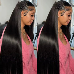 Transparent Lace Front Wigs for Black Women Brazilian Virgin Human Hair Lace Front Wig 180 Density Wigs Human Hair Lace Front