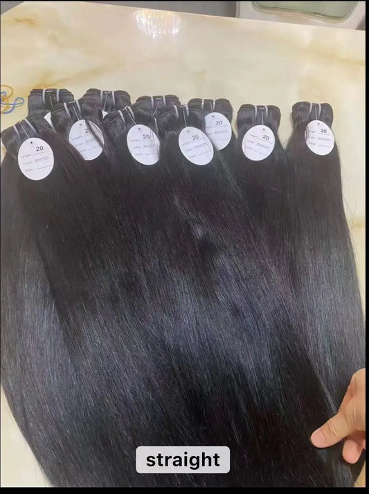 Top Best Good Sale Raw Human Hair Double Weft Indian Cambodian Wave Curly Natural Wave Vietnamese Burmese Curly