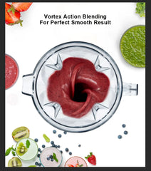 BioloMix【7 Years Warranty】BPA Free Heavy Duty Commercial Grade Blender Professional Mixer Juicer Ice Smoothies Peak 2200W