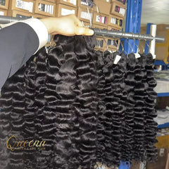 Hot Selling Cuticle Aligned Raw Vietnamese Human Hair Extension Raw Indian Curl Burmese Curly Natural Wave Hair Bundles