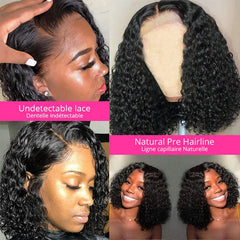 Wholesale Prices Wear and Go Pre Plucked Indian Human Hair Wig Afro Kinky Curly 4x4 5x5 13x4 Full Front HD Glueless Lace Wigs