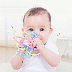Baby Toys 6 12 Months Inflatable Crawling Baby Rattle Ball Toys Sensory Development Toys For Babies 1 Year Baby Games Toys