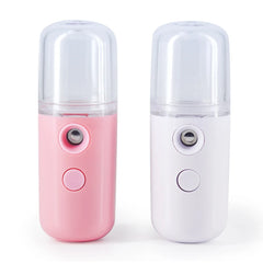Mini 30mL Face Steamer USB Rechargeable Nano Facial Mister Beauty Portable Humidifier Diffuser Moisturizing Skin Care Tools