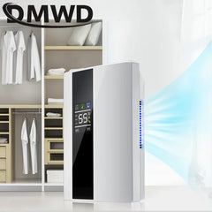 110V/220V Remote Electric Dehumidifier Air Cooling Dryer Purifier Desiccant Moisture Absorber Drying Machine External Water Pipe