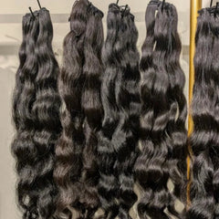 Burmese Curly Hair Weft Bundles Unprocessed Virgin Vietnamese Natural Raw Human Hair Bundles Weave Wholesale