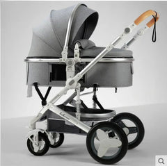 Purorigin Pram for Babies Factory Cheap Price 4 Wheels Light Weight Foldable 2 in 1Baby Stroller Baby Carrier Newborn