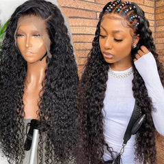 Cheap Wholesale Transparent Human Hair Wig Brazilian Virgin Hair Lace Frontal Wig HD Lace Front Wig for Black Women
