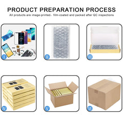 Battery Back Cover Assembly (with Side Keys & Power Button + Volume Button Flex Cable & Wireless Charging Module & Motor & Charging Port & Speaker Ringer Buzzer & Card Tray & Camera Lens Cover) for iPhone 11 Pro