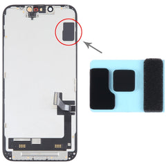 100/Set LCD Black Adhesive Sticker For iPhone 14 / 14 Plus