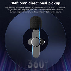 8 Pin Interface Live Broadcast Wireless Lavalier Microphone, 8 Pin