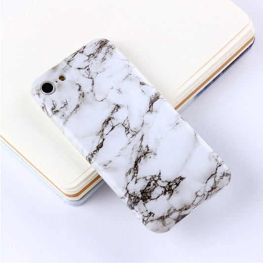 For iPhone 6 Plus & 6s Plus Marble Pattern TPU Protective Back Cover Case, For 6P & 6sP