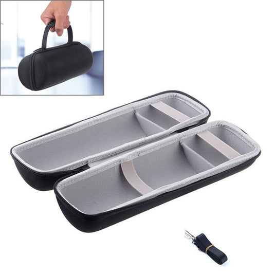 2 in 1 Hard PU Carry Zipper Storage Box Bag + Soft Silicone Cover for JBL Charge 3 Bluetooth Speaker with Shoulder Strap