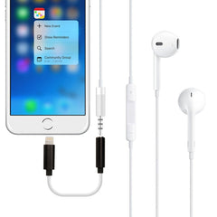 8 Pin to 3.5mm Audio Adapter, Length: About 12cm, Support iOS 13.1 or Above