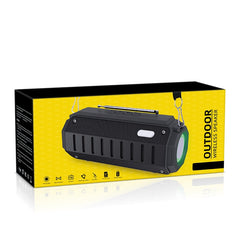 New Rixing NR-905FM TWS Bluetooth Speaker Support Hands-free Call / FM with Shoulder Strap & Antenna, NR-905FM (Black), NR-905FM (Green), NR-905FM (Blue), NR-905FM (Red)