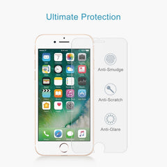 10 PCS for iPhone 8 Plus & iPhone 7 Plus 0.26mm 9H Surface Hardness 2.5D Explosion-proof Tempered Glass Non-full Screen Film