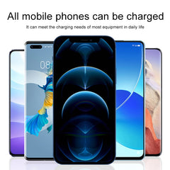 100W 6A Type-C to 8 Pin+Type-C+Micro USB Charging Data Cable, 1.3m