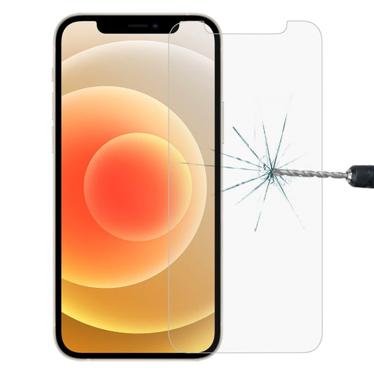 For iPhone 12 mini 0.26mm 9H 2.5D Tempered Glass Film (Slotted), For iPhone 12 mini