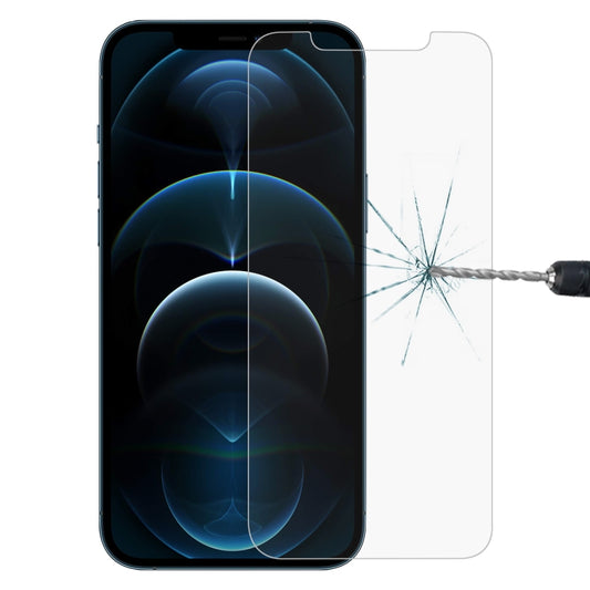 For iPhone 12 Pro Max 0.26mm 9H 2.5D Tempered Glass Film (Slotted), For iPhone 12 Pro Max