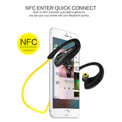 AWEI A880BL Waterproof Sports Bluetooth CSR4.1 Earphone Wireless Stereo Headset With NFC Function