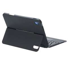 T10-AS For iPad 11 2025 / iPad 10th Gen 10.9 2022 Touch Backlight Split Type Bluetooth Keyboard Leather Case, T10-A