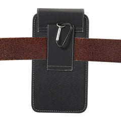 Universal Hanging Waist Oxford Cloth Case For 5.7-6.3 inch Mobile Phones, with Carabiner, 6.3 inch