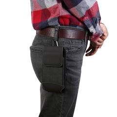 Universal Hanging Waist Oxford Cloth Case For 5.7-6.3 inch Mobile Phones, with Carabiner, 6.3 inch