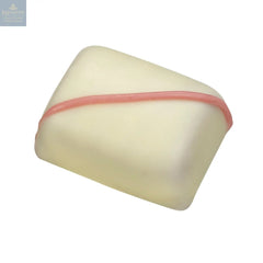 Jam roly poly - white chocolate with a milk chocolate and raspberry cream 14g