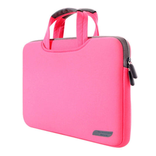 15.6 inch Portable Air Permeable Handheld Sleeve Bag for Laptops, Size: 41.5x30.0x3.5cm, 15.6 inch Magenta, 15.6 inch Black, 15.6 inch Pink, 15.6 inch Green, 15.6 inch Grey
