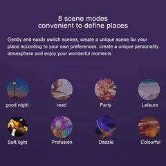 14 LEDs 3000K+RGB 1050 LM Works with Alexa & Google Home, AC 230V