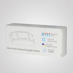 10A Single Channel WiFi Smart Switch Wireless Remote Control Module Works with Alexa & Google Home, AC 90-250V