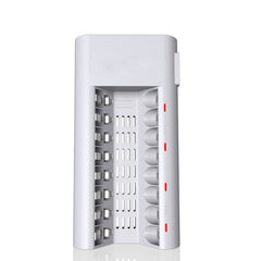 100-240V 8 Slot Battery Charger for AA & AAA Battery, US Plug