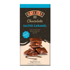 Baileys salted caramel milk chocolate and truffle bar